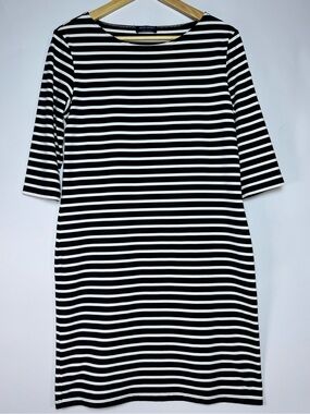 Saint James France Breton Stripe Dress Size Medium